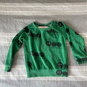 Hugo Love Tiki Ants 🐜 sweatshirt terry 2T